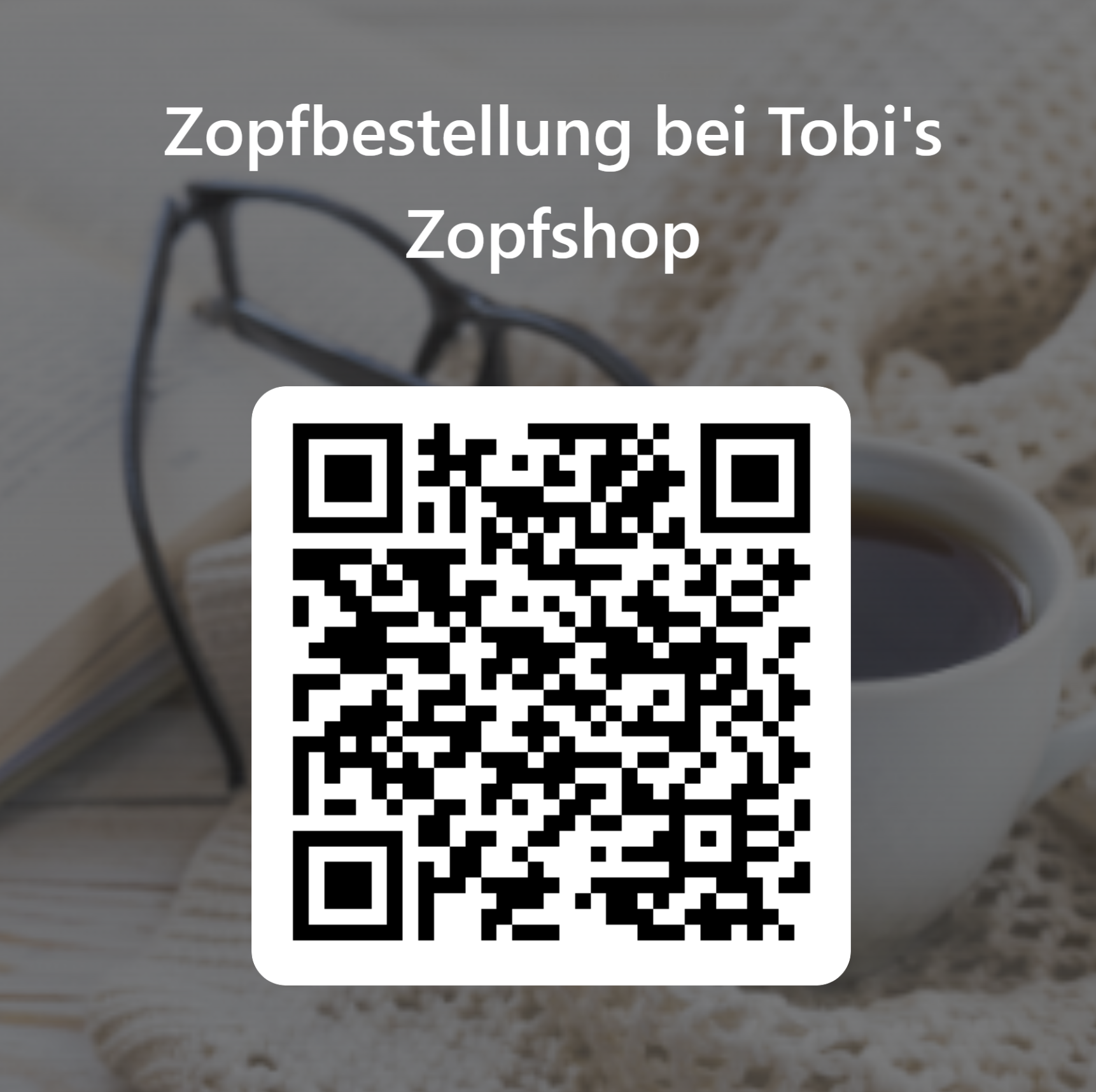 QR-Code zum Bestellen